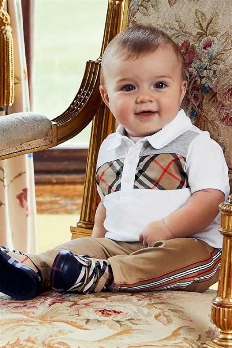 burberry top boys|baby boy Burberry outfit.